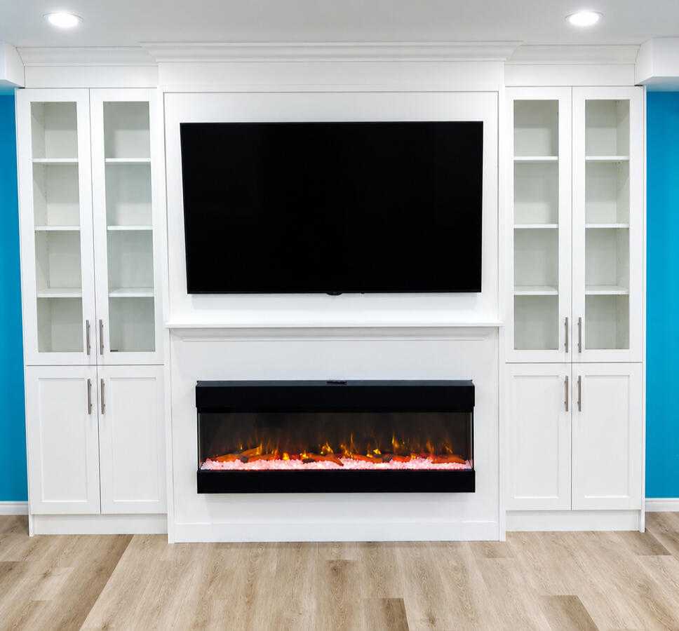 Fireplace With Custom Built-ins Fireplace With Custom Built-ins